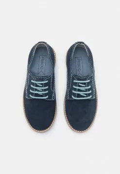Friboo Niños LEATHER - Zapatos Con Cordones - Dark Blue -VivaEstilo Ventas 103f8aee896049c19a124e9f03611840