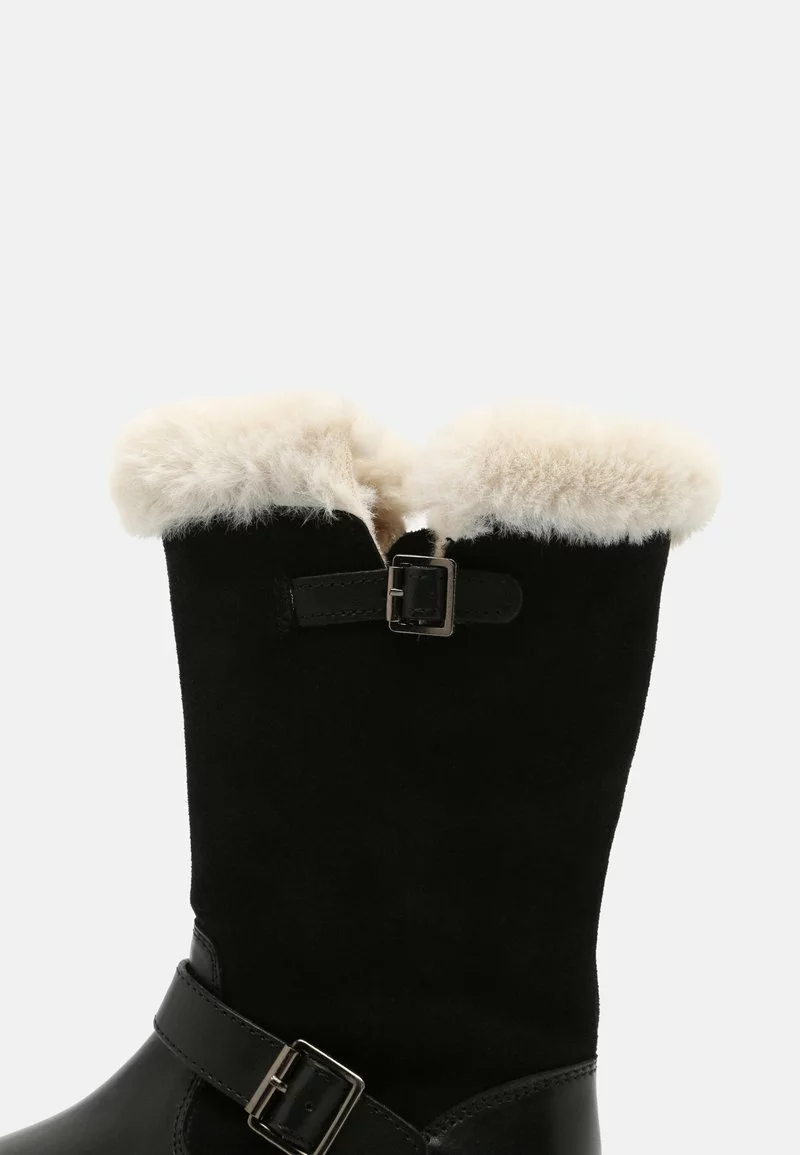 Friboo Niños LEATHER - Botas Para La Nieve - Black 7 Friboo Niños LEATHER - Botas Para La Nieve - Black - Imagen 5