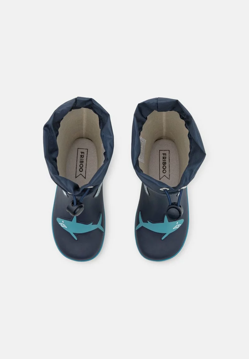 Friboo Niños Botas De Agua - Dark Blue 6 Friboo Niños Botas De Agua - Dark Blue - Imagen 4