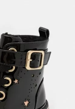 Friboo Niños Botines Con Cordones - Black -VivaEstilo Ventas 2bc69cded5ce4520a9df68c8284b39cf