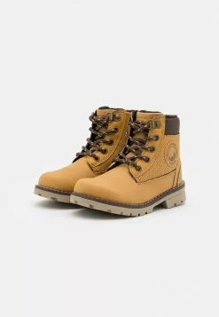 Friboo Niños Botines Con Cordones - Camel -VivaEstilo Ventas 325f4233c68d4e3ba394594798a55854