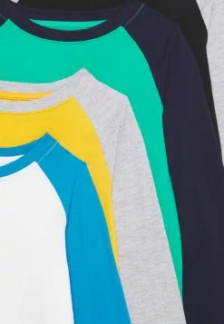 Friboo Hombre 4 PACK - Camiseta De Manga Larga - Light Grey/ochre/dark Blue -VivaEstilo Ventas 337690064a0a495ca0b3885f6dd5ca5d