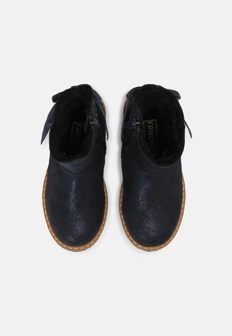 Friboo Niños LEATHER - Botas Para La Nieve - Dark Blue 9 Friboo Niños LEATHER - Botas Para La Nieve - Dark Blue - Imagen 7