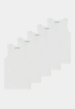 Friboo Niños VEST UNISEX 5 PACK - Camiseta Interior - White