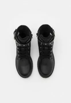 Friboo Niños Botines Con Cordones - Black -VivaEstilo Ventas 4faab33ed9f547ac800d847b863b2824