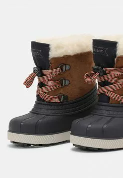 Friboo Niños LEATHER UNISEX - Botas Para La Nieve - Cognac -VivaEstilo Ventas 5c7b688527b34522900df05f24ab90a4