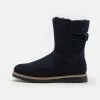 Friboo Niños LEATHER - Botas Para La Nieve - Dark Blue -VivaEstilo Ventas 730774f5792b40e8988fada10e674606