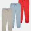 Friboo Niños 3 PACK BASIC BOYS SWEATPANTS - Pantalones Deportivos - Grey, Blue, Red -VivaEstilo Ventas 7d7bafce63a94070ae53b10e75a75620