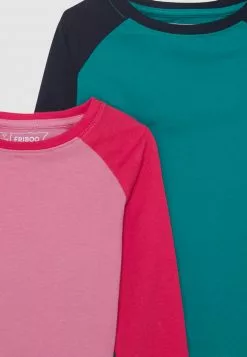Friboo Niños 4 PACK - Camiseta De Manga Larga - Pink/dark Blue/turquoise -VivaEstilo Ventas 962a0eddfe384cd786e2afd4de587454