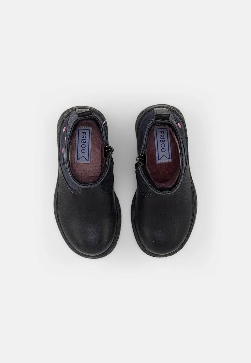 Friboo Niños LEATHER BOOTIES - Botines - Dark Grey 6 Friboo Niños LEATHER BOOTIES - Botines - Dark Grey - Imagen 4