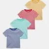 Friboo Niños MPACK: 4 YARN DYE STRIPE T-SHIRT - Camiseta Estampada - Multi-coloured - 917_blue - 502_turquoise - 505 -VivaEstilo Ventas abb507aa36f548e5905c4c8ee3a7fb6c