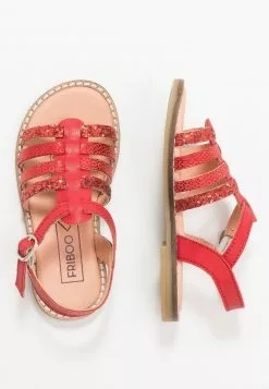Friboo Niños LEATHER - Sandalias - Red