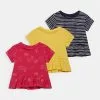 Friboo Niños PEPLUM HEM TEE 3 PACK - Camiseta Estampada - Red / Yellow /blue -VivaEstilo Ventas aca65ce28f41411c90b9ae9ac3a3bf0a