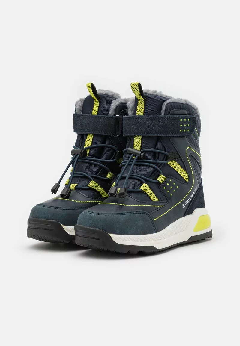 Friboo Niños Botas Para La Nieve - Dark Blue 4 Friboo Niños Botas Para La Nieve - Dark Blue - Imagen 2