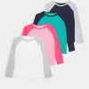 Friboo Niños 4 PACK - Camiseta De Manga Larga - Pink/dark Blue/turquoise 1 Friboo Niños 4 PACK - Camiseta De Manga Larga - Pink/dark Blue/turquoise -VivaEstilo Ventas b3664c5a6c4a4faea82d76d92d144f89