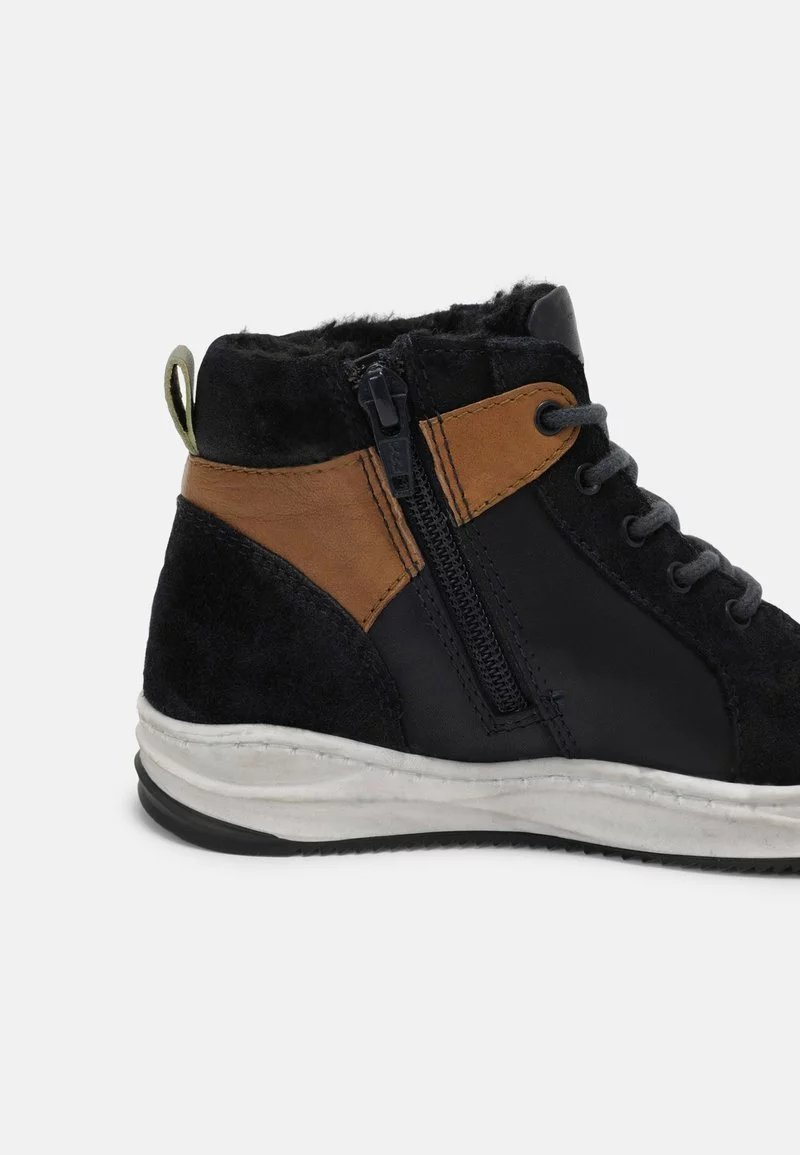 Friboo Niños LEATHER - Botines Con Cordones - Dark Blue 7 Friboo Niños LEATHER - Botines Con Cordones - Dark Blue - Imagen 5