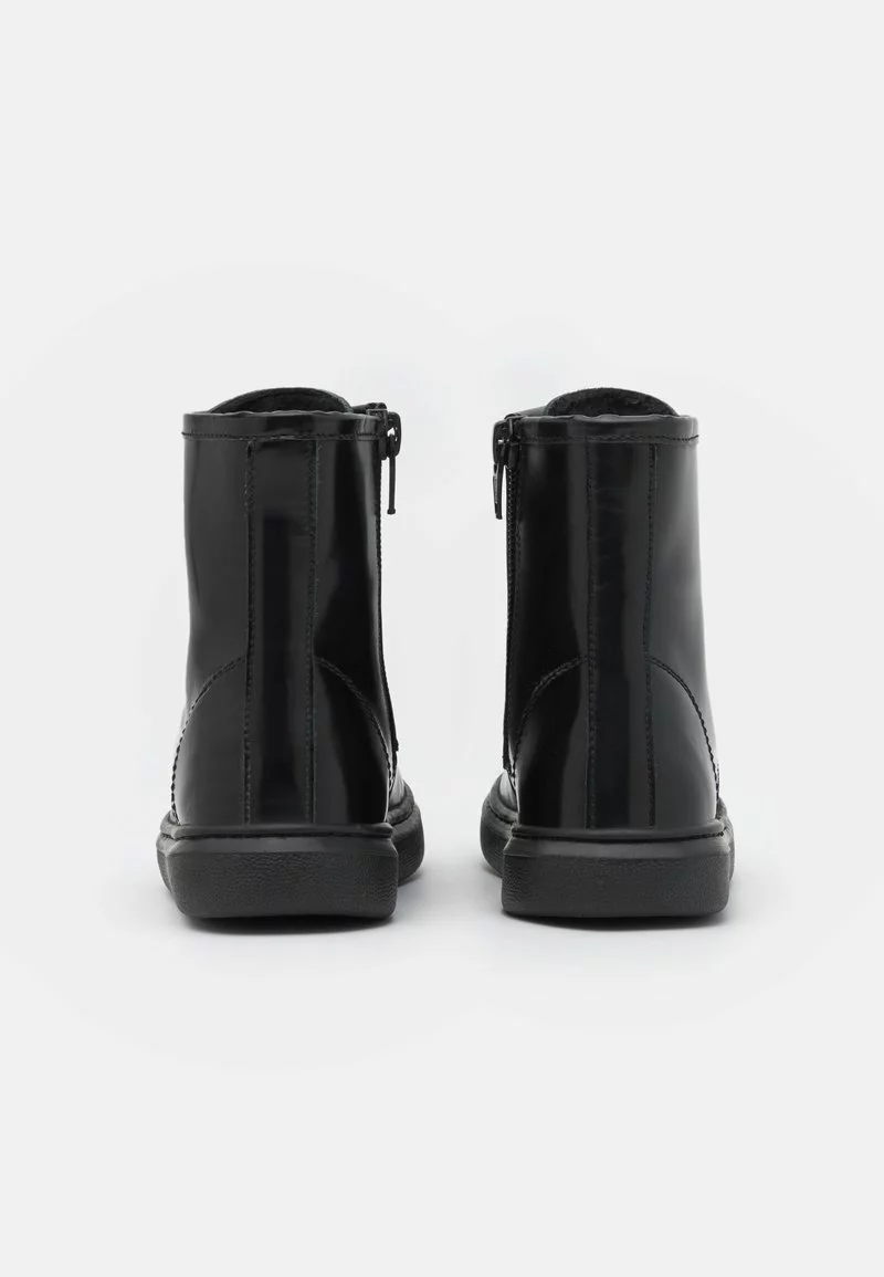 Friboo Niños LEATHER - Botines Con Cordones - Black 5 Friboo Niños LEATHER - Botines Con Cordones - Black - Imagen 3