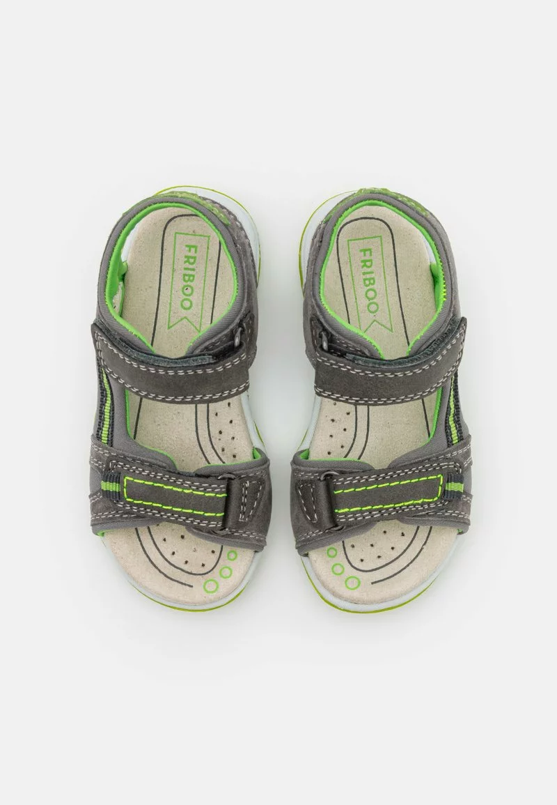 Friboo Niños LEATHER - Sandalias De Senderismo - Dark Grey 6 Friboo Niños LEATHER - Sandalias De Senderismo - Dark Grey - Imagen 4