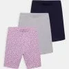 Friboo Niños SOLID CYCLING - Shorts - Purple - 404_grey - 102_dark Blue - 503 -VivaEstilo Ventas d71cbbefaf1e40c0913aedb2cc74a540