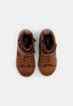 Friboo Niños LEATHER BOOTIES - Zapatillas Altas - Cognac -VivaEstilo Ventas d7300420017b42508d85eecdca767a3c