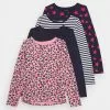 Friboo Niños 4 PACK - Camiseta De Manga Larga - Pink/dark Blue -VivaEstilo Ventas e5639de3a4c7450fadc1093a55667c5d